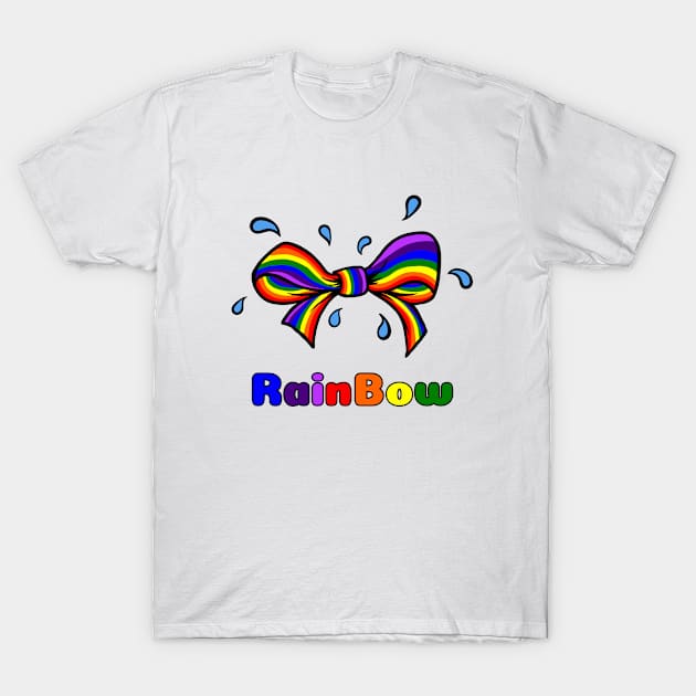 RainBow T-Shirt by Punny Puns